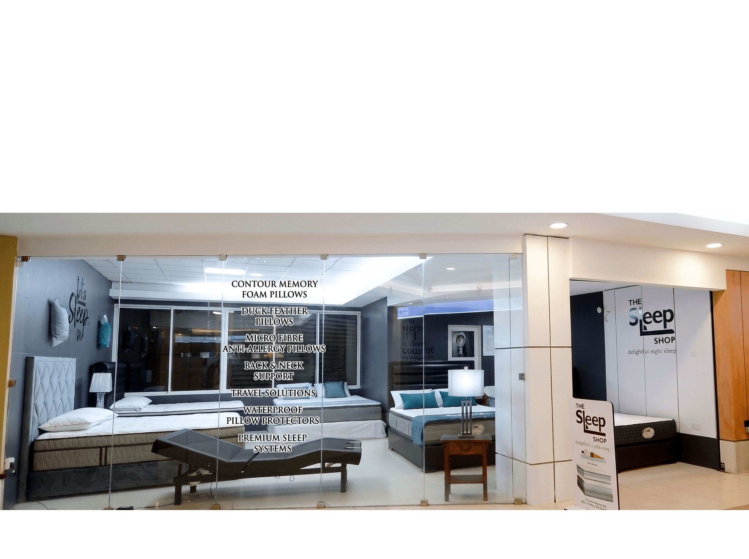 The Sleep Shop — our store