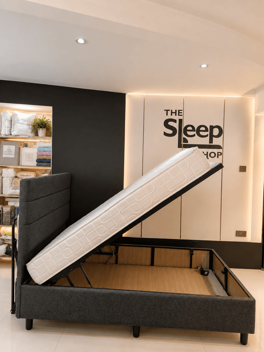 Storage bed — view 1