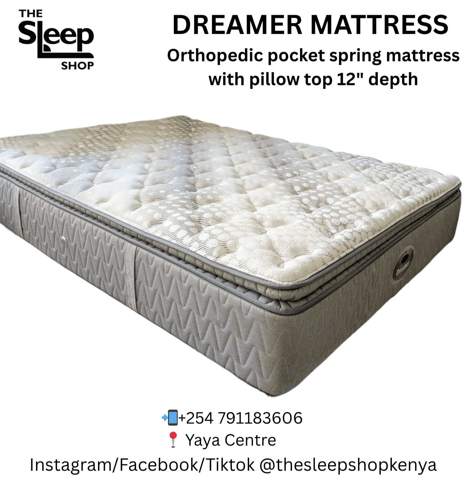 Dreamer with Pillow Top — view 1